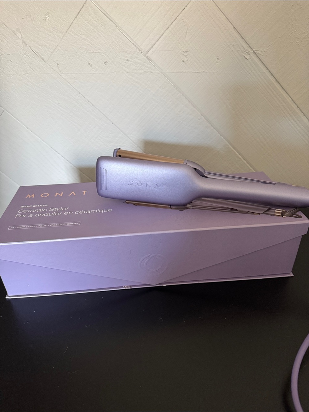 MONAT Lavender Ceramic Hair Styler - Wave Maker